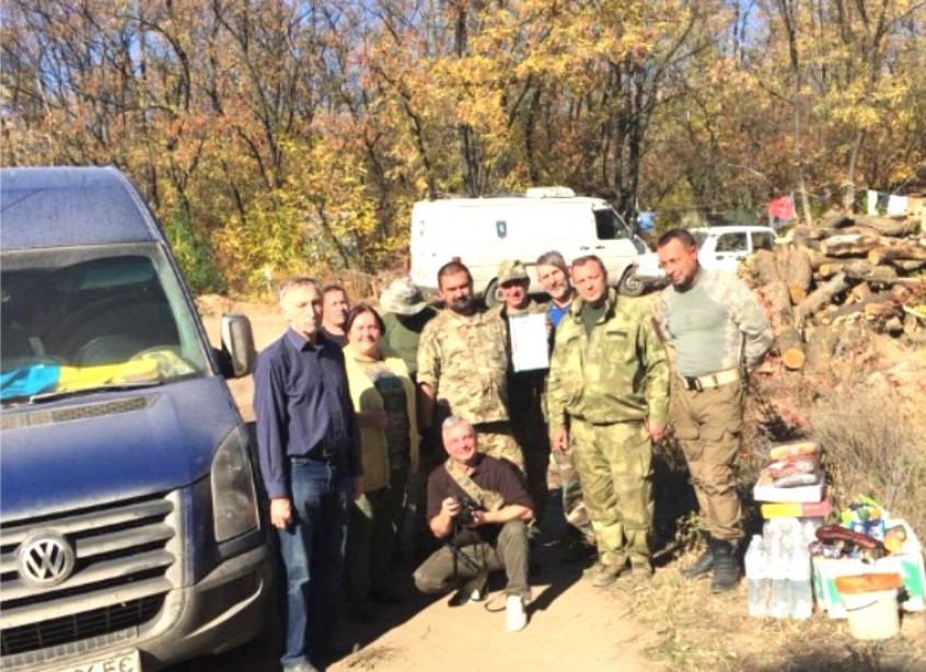 ЧЕРГОВА ВОЛОНТЕРСЬКА ПОЇЗДКА В ЗОНУ БОЙОВИХ ДІЙ